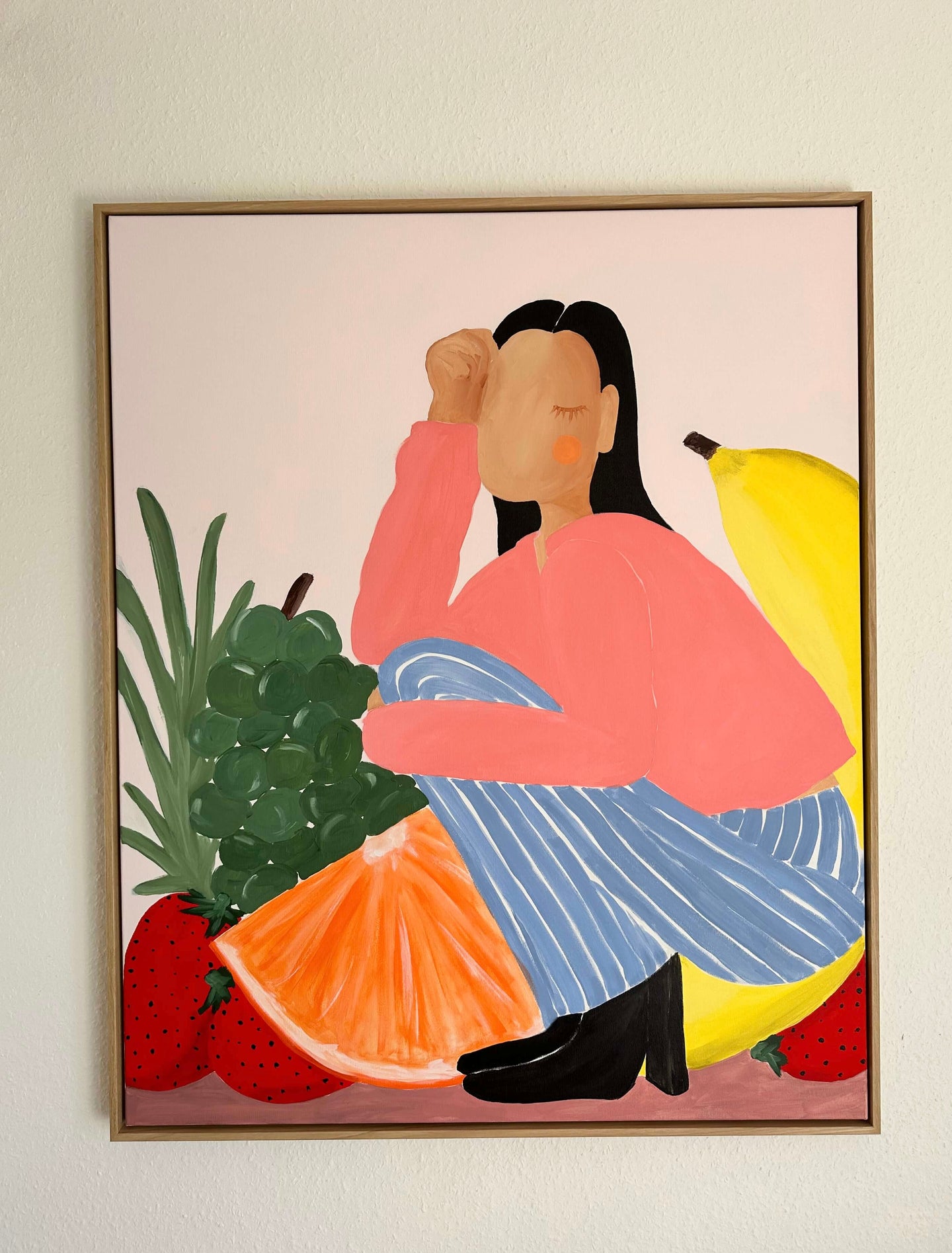 SOLD„Fruiti Baby“Studenten Kunstmarkt